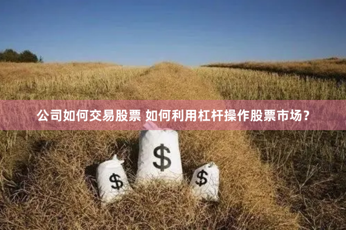 公司如何交易股票 如何利用杠杆操作股票市场？