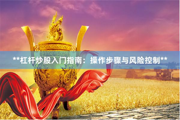 **杠杆炒股入门指南：操作步骤与风险控制**